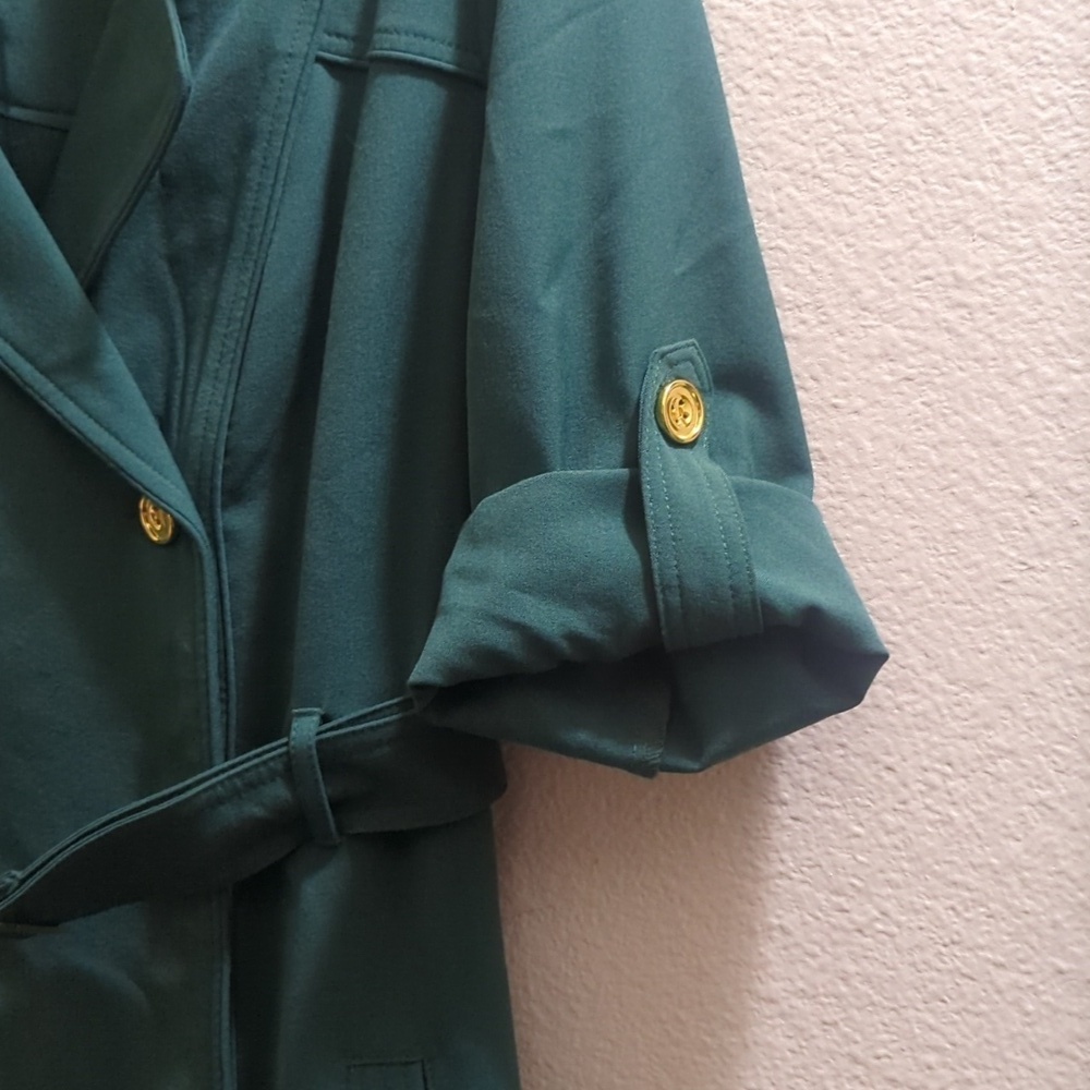 Sharagano Double Breasted Trench Dress LNC - Picture 8 of 13